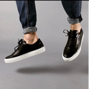 ! Greats the Royale Nero black leather men sneakers size 10